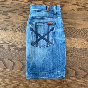 7 For All Mankind Mia Pencil skirt